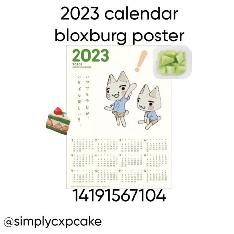 Roblox Image Id Codes Sanrio, Bloxburg Kid Drawing Decal Codes, Calendar Decal Bloxburg, Sanrio Decals Bloxburg, Bloxburg Calendar Decals, Japanese Decals Bloxburg, Bloxburg Image Id, Bloxburg Decal Id, Bloxburg Id Codes