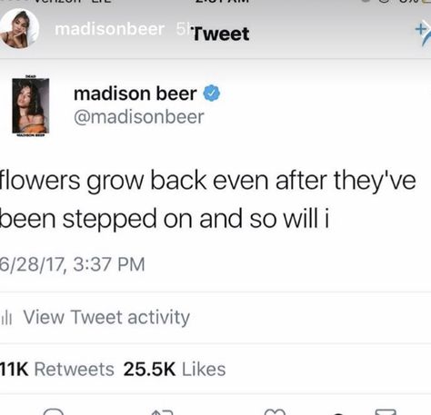 Madison Beer Tweets, Madison Beer Quotes, Beer Quotes, Aesthetic Purple, Quotes Positive, Madison Beer, Picture Collage, Health Quotes, Real Talk