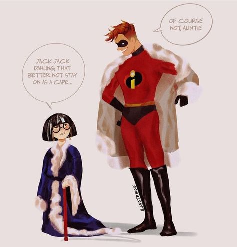 Jack Jack Fanart Incredibles, Four Types Of Love, Acnh Mail Design, Nerd Cartoon Character, Incredibles Fan Art, Mothman Fanart, The Incredibles Fanart, Villain Couple, Void Art