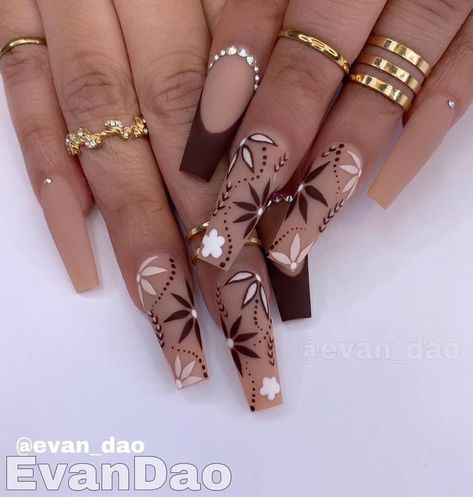 Short Fall Nail Designs, Short Fall Nail, Book Appointment Now, Mexican Nails, Autumn Manicure, Nails Acrylic Coffin, Brown Acrylic Nails, Long Acrylic Nail Designs, Arlington Texas