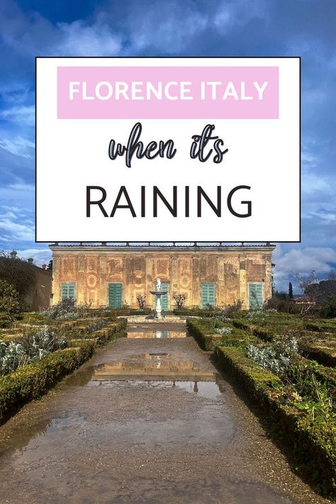 Planning a trip to Florence but worried about rainy weather? Don't let a little drizzle ruin your adventure! This guide has the best indoor activities to enjoy when the rain hits, from exploring world-class museums like the Uffizi Gallery to uncovering hidden gems. Discover what to do, where to go, and how to make the most of your time in Florence—even when the weather doesn't cooperate! Uffizi Gallery, Italy Travel Tips, Italy Travel Guide, Cozy Cafe, Rainy Weather, It's Raining, When It Rains, Indoor Activities, Florence Italy