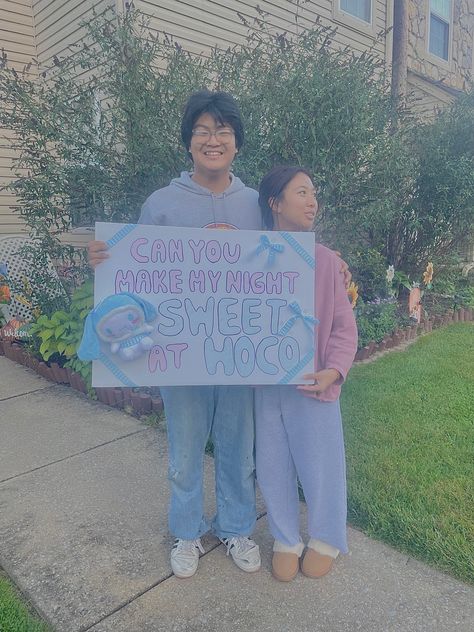 Sanrio Promposal, Sanrio Hoco Proposal, Sza Theme Hoco Proposal, Snoopy Hoco Proposal, Zach Bryan Hoco Proposal Signs, Chappell Roan Promposal, Prom Posals, Homecoming Poster, Hoco Signs