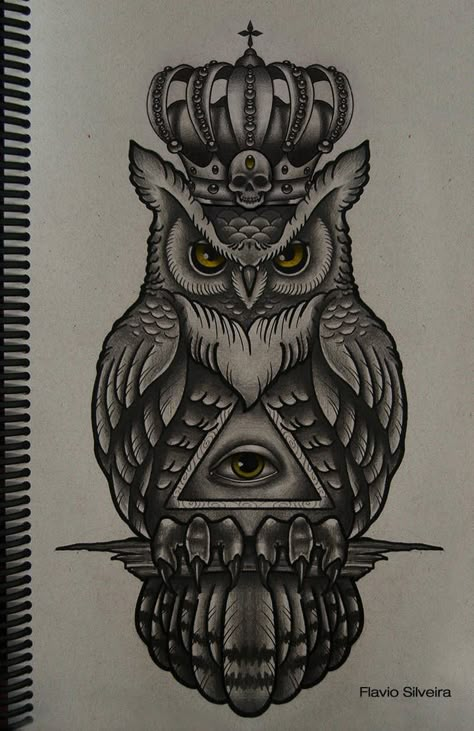 Traditional Owl Tattoos, Owl Tattoo Meaning, Owl Tat, Realistic Owl Tattoo, Tattoo Owl, Owl Tattoo Drawings, Owl Tattoo Design, Owl Tattoo, Grey Tattoo