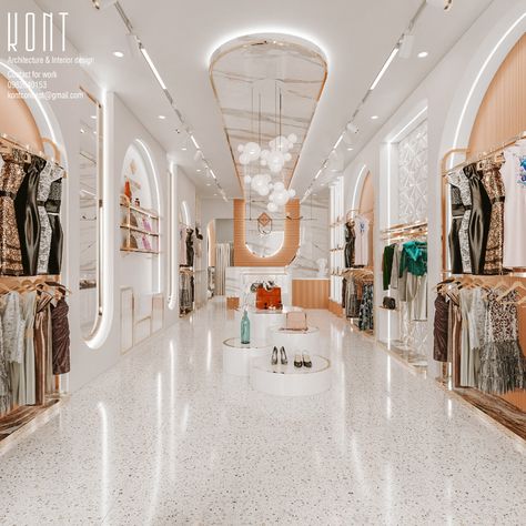 Luxury Boutique Interior, Fashion Shop Interior, Luxury Clothing Store, Fashion Store Design, Retail Store Interior Design, Clothing Store Interior, Clothing Store Design, Store Design Boutique, Retail Interior Design