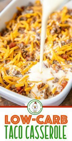 Low Carb Taco Casserole, Beef Taco Seasoning, Ground Beef Taco Seasoning, Taco Mexican, Low Carb Taco, Ground Beef Taco, Beef Taco, Low Carb Tacos, Low Carb Casseroles