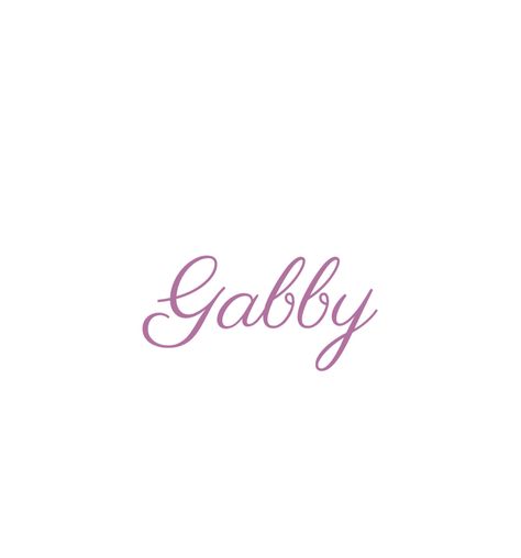 Gabby Gabby Aesthetic, Gabby Animal, Gabby Wallpaper Name, Gabi Bessa Tattoo, Gabby Sidibe, Gabbi Garcia Wallpaper, Name Drawings, Alphabet Letters Design, Name Tattoo