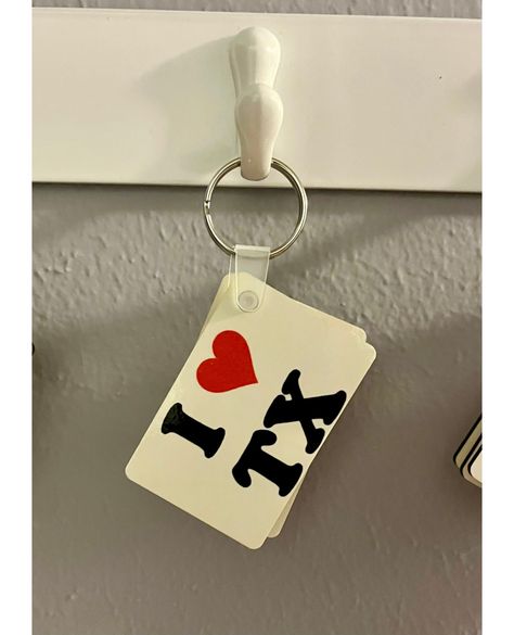 Top offer of the season! Keychain - I Love TX, now at an exclusive price of $5.00 #housewarming #funny #FathersDay #gift #inspiration #graduation #Travel #quote #motivation #Texas Quote Motivation, Gift Inspiration, Key Chain, Keychains, House Warming, Double Sided, Texas, Accessory Gift, I Love