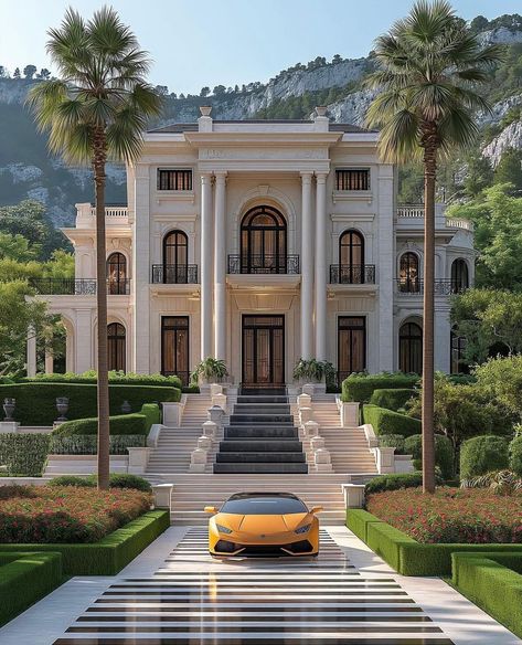 Old Money Mansion, Chateau Aesthetic, Classical Mansion, Classic Townhouse, Modern Home Exteriors, Modern Mansions, Indian Houses, Sydney House, Luxury Old Money