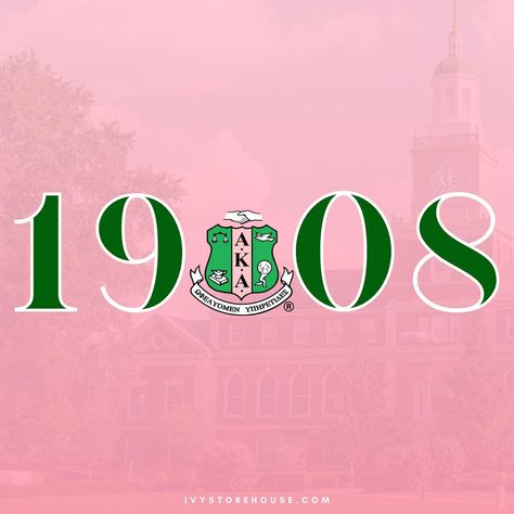 Ivy Storehouse on Instagram: “Here’s to being the standard for 114 years, serving all mankind, and embodying the Founders’ vision! Drop a 💕💚 if #aka is the only way! .…” Aka Grad Chapter, Pink And Green Aka Wallpaper, Aka Sorority Grad Chapter, Alpha Kappa Alpha Shirt, Aka Sorority Svg, Aka Founders, Alpha Kappa Alpha Sorority Sweatshirts & Hoodies, Vision Board Pics, Divine Nine