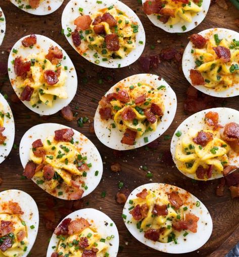 Deviled Egg Delicious... You Need These in Your Life Wedding Deviled Eggs, Deviled Eggs Brunch, Deviled Eggs Party Tray, Deviled Eggs Aesthetic, Deviled Eggs Recipe Best, Best Deviled Eggs Recipe, Deviled Eggs With Bacon, The Best Deviled Eggs, Eggs Deviled