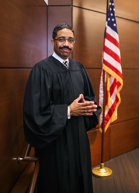 North Carolina Supreme Court Justice  Michael Morgan is an alum of North Carolina Central's law school.  Morgan has served as a judge for more than 27 years spanning three different judgeships, including five years as a North Carolina administrative law judge, a district court judge in Wake County from 1994 to 2004, and a superior court judge since 2005. Michael Morgan, Administrative Law, Black Fact, Supreme Court Justices, Court Judge, District Court, Winston Salem, City State, Law School