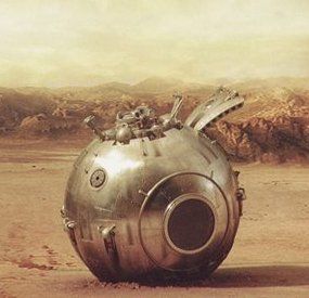 Escape pod miniature for TETHERED Space Escape Pod, Escape Pod Concept Art, Mars Space, Escape Pod, Space Movies, No Man's Sky, Spaceship Interior, Old Technology, Star Wars Vehicles