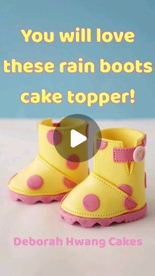 Deborah Hwang Cake 데보라황 케이크 on Instagram: "How to Make Baby Shoes Cake Topper #caketopper #fondant #howto #babyshowercake" Fondant Baby Shoes, Shoes Cake, Shoe Cake, Gumpaste Flowers, Fondant Baby, Gum Paste, Baby Shower Cakes, How To, Cake Topper