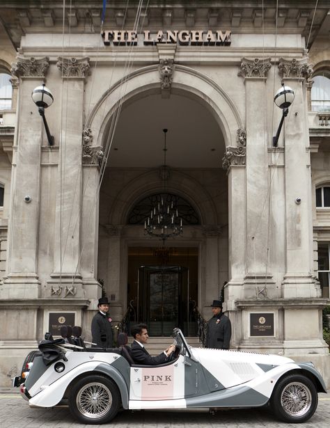 Take a complimentary tour in the PINK Morgan sports car when you stay at The Langham, London http://london.langhamhotels.co.uk/locate/Shopping_hotel_london.htm #shoplondon   #pinkmorgan   #sportscar St Martins Lane Hotel London, Langham Hotel London, Hamyard Hotel London, Morgan Sports Car, London Edition Hotel, Langham Hotel, Im In Love, Dream Life, Great Places