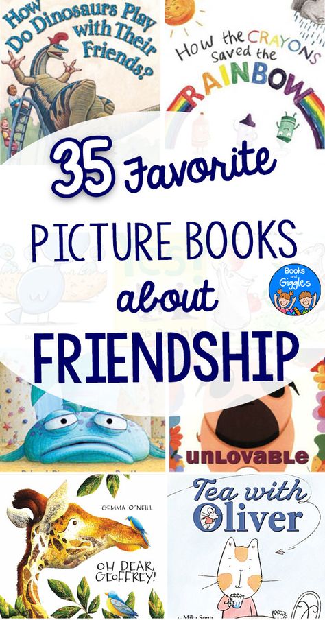 Friendship Activities Preschool, Books About Friendship, Enemy Pie, Preschool Friendship, Shannon Hale, List Of Lists, Literary Activities, Friendship Crafts, Friendship Lessons