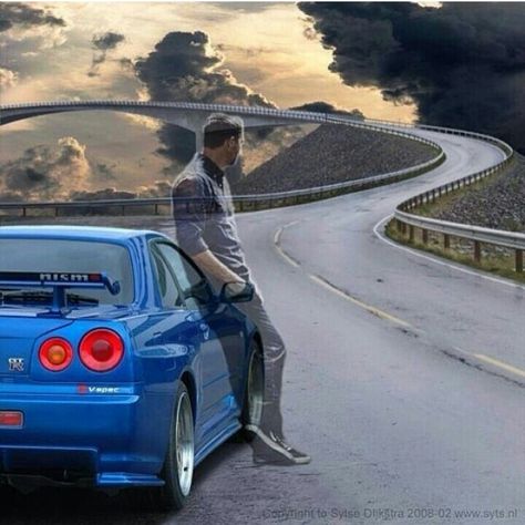 Happy Birthday Paul Walker "If one day the speed kills me do not cry because I was smiling" #JDM#Imports#PaulWalker#Brian#O#Conner 1967 Chevrolet Impala, The Last Ride, Nissan R34, Nissan Gtr R34, R34 Skyline, Skyline Gtr R34, R34 Gtr, Gtr R34, Nissan Skyline Gt