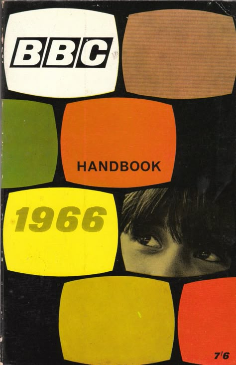 Thirteen Fabulous BBC Year Book Covers from 1928 - 1966 - Flashbak 1960s Book Covers, 60s Graphic Design, 1960s Posters, 1960s Design, Louis Kahn, Retro Graphic Design, Graphic Design Collection, Willem De Kooning, Year Book