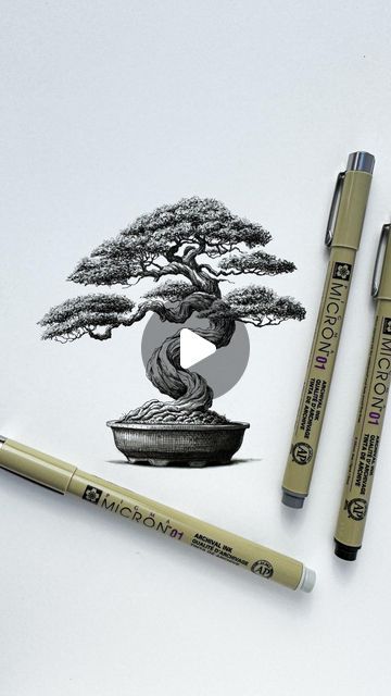 Blick Art Materials on Instagram: "Looking to improve your pen & ink skills? 🖋️ Artist Blake Gore has tips for you! 🌳

And don’t forget, you can enter your pen & ink art for the chance to win INK-credible prizes! 👉Tap the link in our profile for the link to enter! 

Artist: @blakegore
Materials: Sakura Pigma Micron Pens - Set of 3, Cool Gray, Fine and Bold Sizes; Sakura Pigma Micron Pens - Set of 3, Light Cool Gray, Fine and Bold Sizes;  BLICK Exclusive! Sakura Pigma Micron Pens - Set of 10, Black, Assorted Sizes

#penandink #arttips #sakuramicron #micronpens #drawtober #drawing #ink @sakuraofamerica" Art With Micron Pens, Micron Pen Art, Sakura Pigma Micron, Micron Pens, Ink Pen Art, Drawing Ink, Pen Art, Pen Ink, Pen Sets