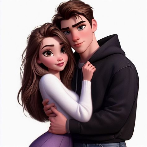 Der Joker, Rina Kent, Disney Princess Pictures, Cute Couple Cartoon, Pinturas Disney, Girly Art Illustrations, Disney Princess Art, Cute Couple Art, Girly Images