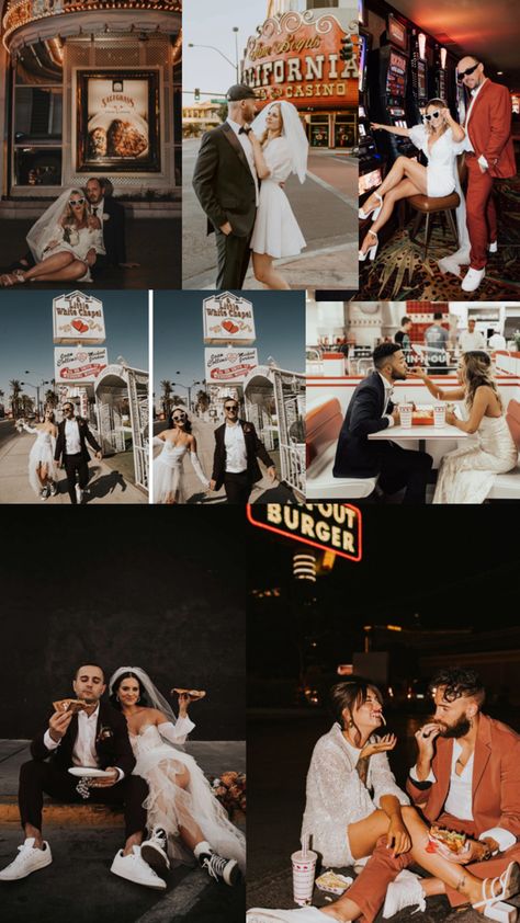 Vegas Renew Vows, Vegas Marriage Aesthetic, Las Vegas Themed Wedding, Vegas Wedding Suit, Vegas Vow Renewal Ideas, Dress Theme Ideas, Vegas Style Wedding, Little White Chapel Vegas, Vegas Wedding Aesthetic