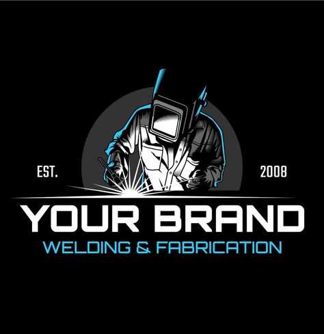 I will create awesome and professional welding logo design Welding Logo Design, Welder Logo, Welding Logo, Hd Wallpapers For Pc, Wet Felting Projects, Welding And Fabrication, Logo Design Ideas, Vector Free Download, Logo Design Creative