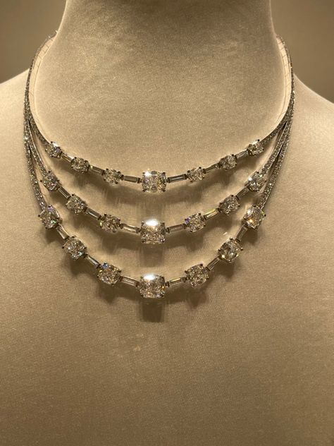 #tiffanydiamonds #platinumanddiamonds Tiffany Diamond Necklace, Diamond Necklace Tiffany, Tiffany Diamond, Diamond Necklace