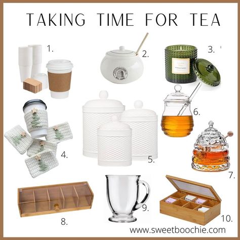 Kitchen Tea Gift Ideas, Tea Setup, Tea Essentials, Tea Station Ideas, Tea Corner, Tea Station Ideas Small Spaces, Soda Bar, Tea Organization, Tea Station