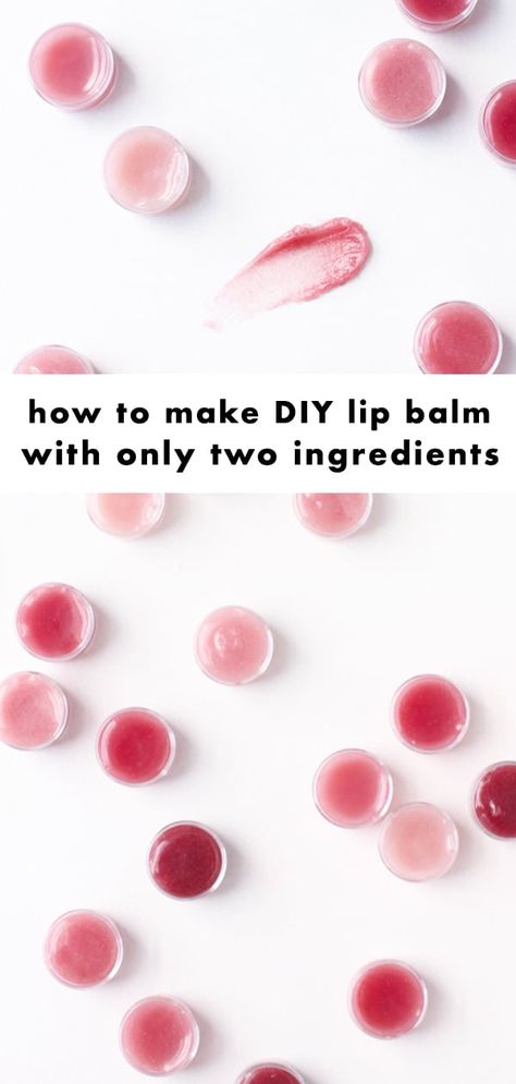 How to Make Homemade Lip Balm with Just Two Ingredients Lip Balm Diy, Scalp Spa, Hair Detox, Trending Crafts, Lip Balm Recipes, Homemade Lip Balm, Budget Crafts, Wedding Signs Diy, Diy Lip Balm