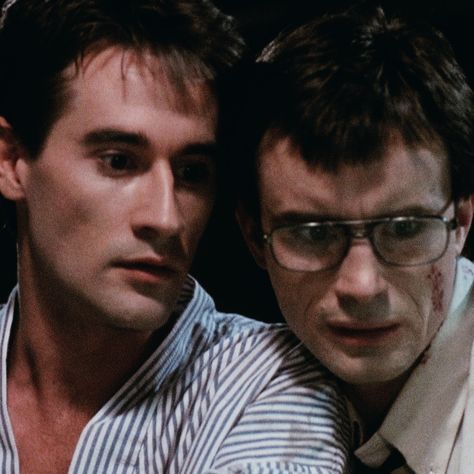 Herbert West X Dan, 80s Horror Aesthetic, Dan Cain, Brad Pitt Long Hair, Johnny Depp Hairstyle, Herbert West, Jeffrey Combs, Horror Aesthetic, Re Animator