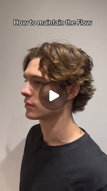 Flow Men Hairstyle, Mens Haircut Flow, Surfer Boys Hair, Long Fringe Haircut Men, Middle Part Flow With Low Taper, Hockey Hair Flow, Dream Flow Hair Men, Medium Flow Hair Men, Wavy Hair Styles Men