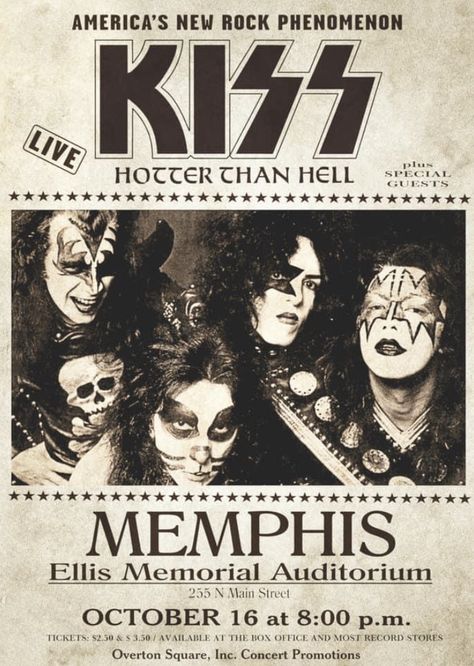 Kiss Poster Band, Black And White Band Posters, 80s Band Posters, Old Band Posters, Rock Band Posters Vintage, Vintage Rock Posters, Rock Music Posters, Vintage Band Posters, Concert Poster Art