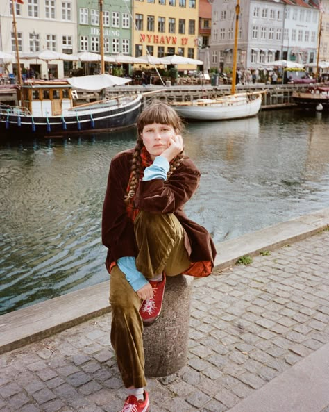 Caroline Bille Brahe is photographed in Nyhavn, Copenhagen. Caroline Bille Brahe, Nyhavn Copenhagen, Copenhagen, Diamond Rings, Fashion Inspo, Photographer