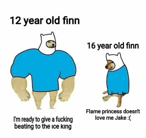 Cursed Adventure Time Images, Finn Pfp Adventure Time, Finn Adventure Time Pfp, Adventure Time Meme, Adventure Time Pfp, Adventure Time Funny, Time Meme, Adventure Time Stuff, Fiona And Cake