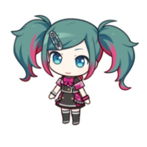 Pjsekai Chibi, Miku Chibi, Bookmark Printing, Vocaloid Characters, Chibi Characters, Single Player, Visual Novel, Hatsune Miku, Vocaloid