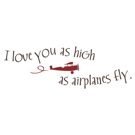 Airplane Room, Aviation Quotes, Airplane Nursery, Airplane Flying, Boy Quotes, Kids Wall Decals, Vinyl Wall Art, Baby Boy Nurseries, Boy's Room