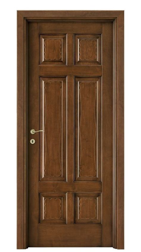 Pintu Ganda, Solid Wood Door, Flush Door Design, House Front Door Design, Single Door Design, Door Design Photos, Front Door Design Wood, Wooden Front Door Design, Wooden Main Door