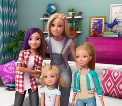 Barbie Skipper Stacie Chelsea, Barbie And Sisters, National Sisters Day, Sisters Movie, Barbie And Her Sisters, Walt Disney Princesses, Barbie Dreamhouse, Barbies Pics, Sister Day