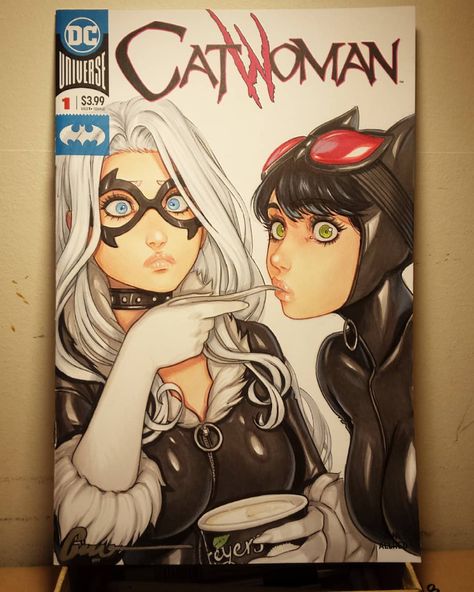 Omar Dogan, Images Pop Art, Random Pfp, Catwoman Comic, Black Cat Marvel, Batman And Catwoman, Cat Woman, Comic Cover, Selina Kyle