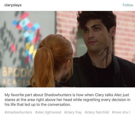 Clary And Alec, Malec Quotes, Immortal Instruments, Shadowhunter Academy, Shadowhunters Cast, Shadowhunters Tv Show, Magnus Bane, Cassie Clare, Cassandra Clare Books