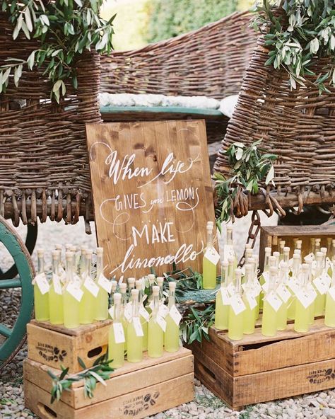 Limoncello Gift, Limoncello Wedding, Martha Weddings, Tuscan Wedding, Dreamy Wedding, Sweet Couple, Wedding Food, Wedding Favours, Gift Wedding