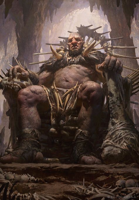 Hill Giant, Mountain Monsters, Lotr Art, King Art, Zooey Deschanel, Fantasy Races, Fantasy Monster, Fantasy Concept Art, Monster Art