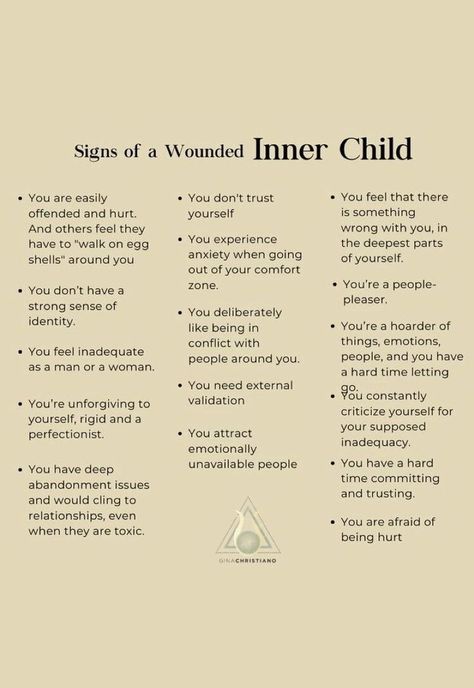 Wounded Inner Child, Inner Child Healing, Emotional Awareness, Mental And Emotional Health, Psychology Facts, Self Compassion, Self Care Activities, Inner Child, Coping Skills