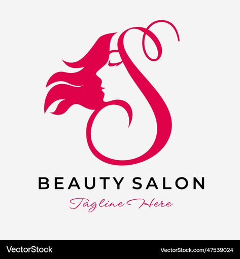 Hair Salon Design Logo, Beauty Salon Design Logo, Hair Care Logo Design, Hair Salon Logo Design, Beauty Salon Logo Design, Logo Clinic, Logo Beauty Salon, Beauty Care Logo, Beautiful Woman Face