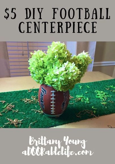 Sports Banquet Decorations, Football Party Centerpieces, Football Banquet Centerpieces, Football Centerpiece, Football Centerpieces, Sports Centerpieces, Football Fundraiser, Banquet Centerpieces, Football Banquet