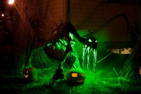 Swamp Halloween, Halloween Parade Float, Grave Ideas, Halloween Plants, Monster Mud, Creepy Halloween Props, Halloween Yard Displays, Haunted Manor, Fun Diy Halloween Decorations