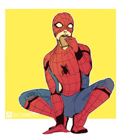 “>Sandwich break ” So I watched Spider-Man: Homecoming the other day and had a great time! Art blog: questionartbox Mouse Village, Spider Man Homecoming, Tom Holland Peter Parker, Marvel Fan Art, Mcu Marvel, Time Art, Comic Movies, Marvel Fan, Amazing Spiderman