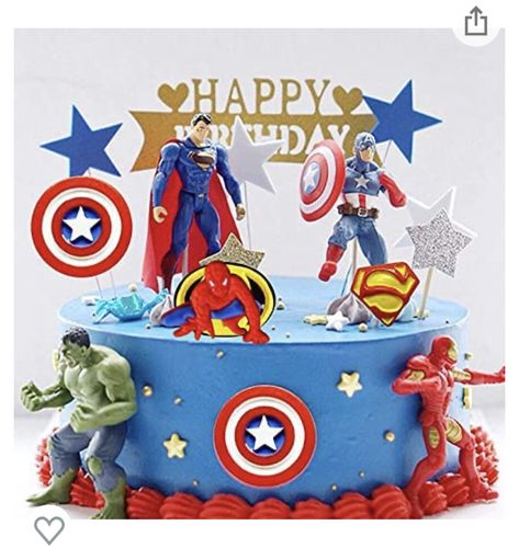 Avenger Cakes For Boys, Marvel Cakes For Boys, Super Hero Smash Cake 1st Birthdays, Superhero Cake For Boys, Avengers Birthday Cake, Super Hero Cake, Simple Superhero Cake, Avengers Cake, Simple Avengers Cake