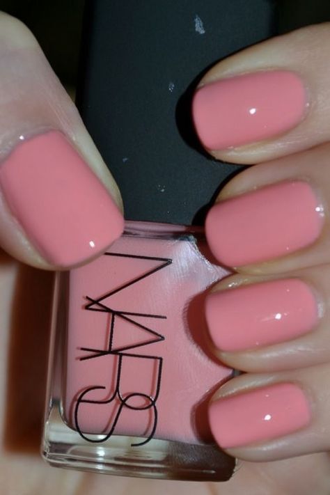 Nars Nail Polish, Seashell Pink, Unghie Sfumate, Pink Nail Polish, Colorful Nail Designs, Pink Nail, Fabulous Nails, Fancy Nails, Gorgeous Nails