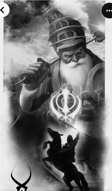 Punjabi Warrior Tattoo, Khalsa Tattoo, Sikh Tattoo, Tattoos Warrior, Punjabi Tattoo, Tattoo Warrior, Sikh Warrior, Arm Tattoo Designs, Baba Deep Singh Ji