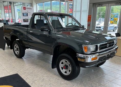 This 1993 Toyota Pickup DLX 4x4 has just 84 original miles on the clock, which must make it one of the lowest mileage pickups in existence. #Toyota